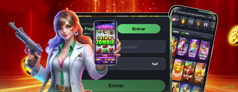 APP oficial da kk900 para mobile